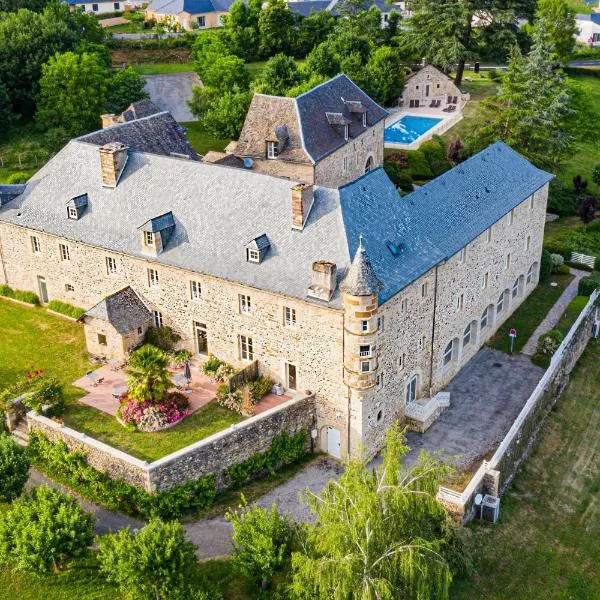 Château de la Falque, The Originals Relais (Relais du Silence)，位于Sainte-Eulalie-dʼOlt的酒店