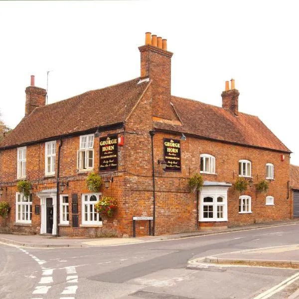 The George & Horn near Newbury，位于Monk Sherborne的酒店
