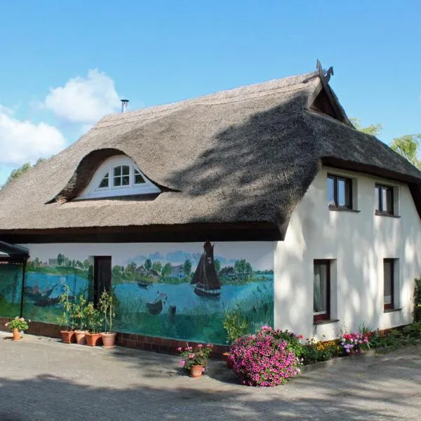 ''Zur alten Boddenfischerei'' Ferienwohnung Weitblick，位于萨勒的酒店