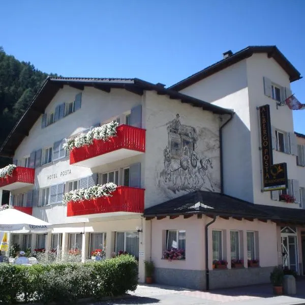 Hotel Posta，位于Campascio的酒店