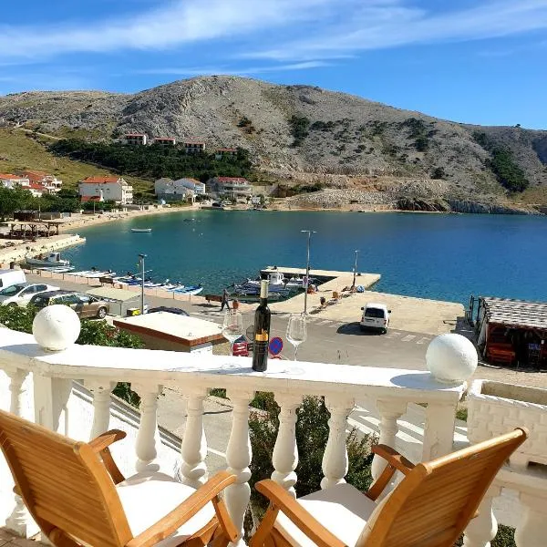 Apartments Niko Metajna, island Pag，位于梅塔伊纳的酒店