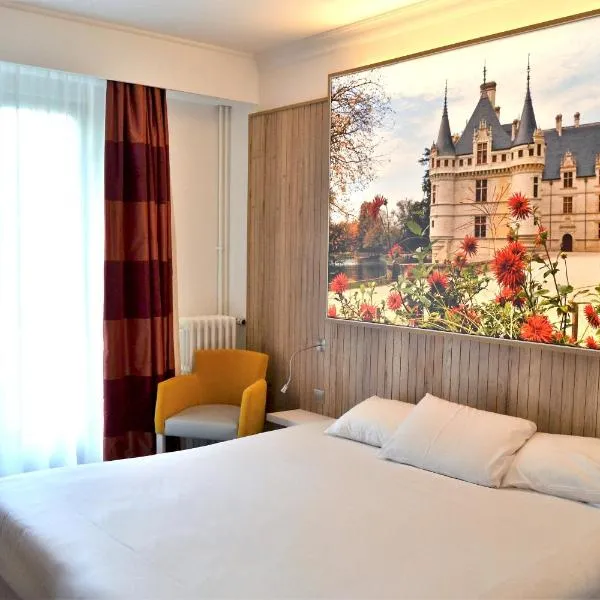 图尔中心基里亚德酒店，位于La Ville-aux-Dames的酒店