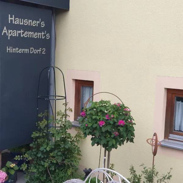 Hausner`s Hotel-Apartments，位于Parkstein的酒店