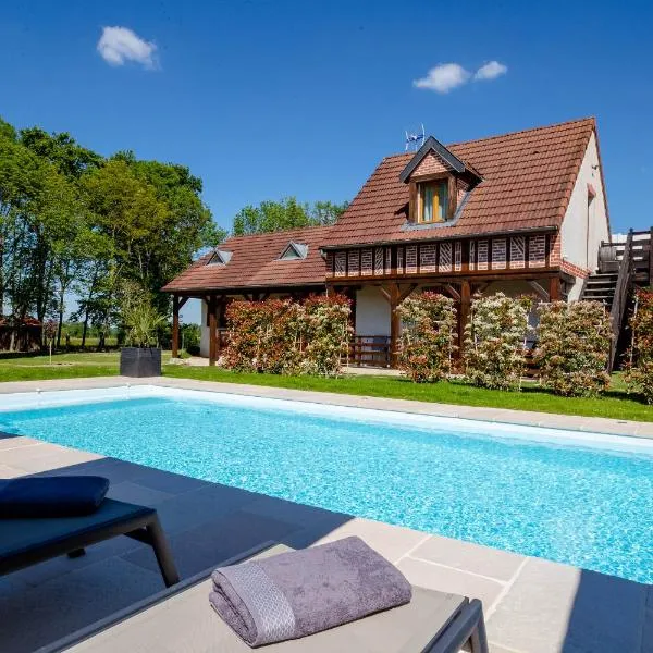 B&B L'Orée du Bois Bourgogne - Adults Only，位于Saint-Nicolas-lès-Cîteaux的酒店