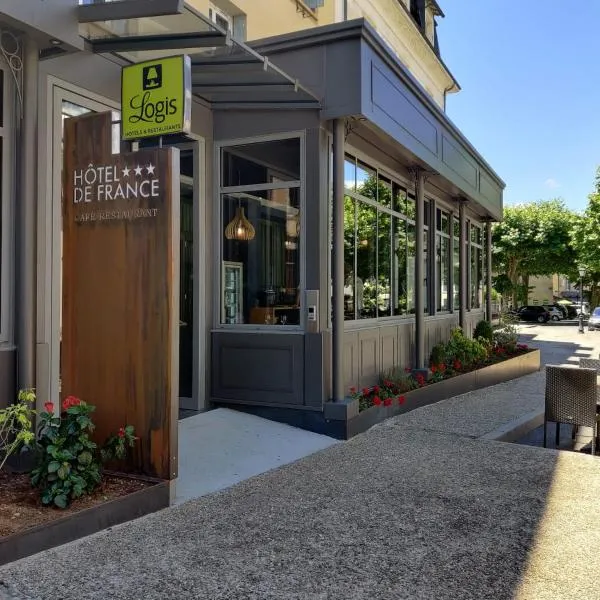 Logis Hôtel Restaurant de France，位于Campagnac的酒店