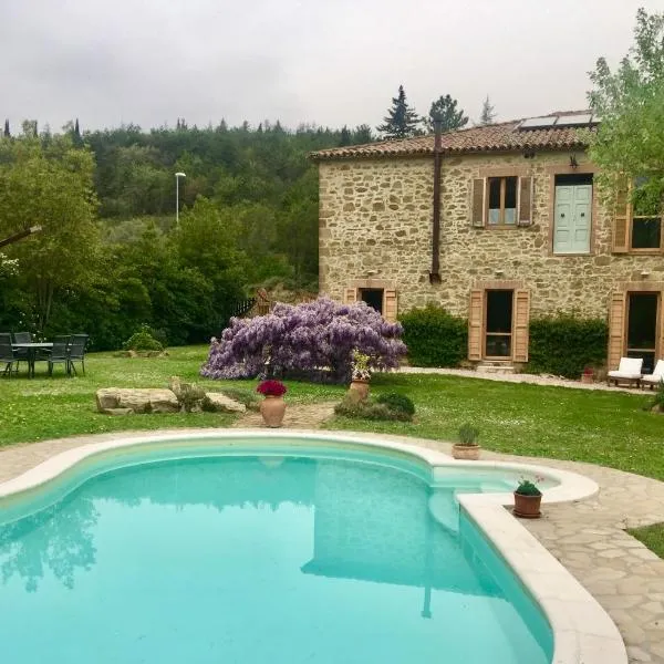 Casa sul Monte，位于Mercatello的酒店