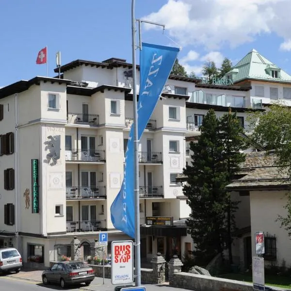 宾龙酒店，位于Sankt Moritz-Bad的酒店