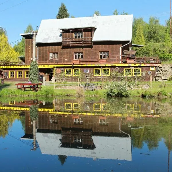 Hostinec U Čertova mlýna，位于Salajna的酒店