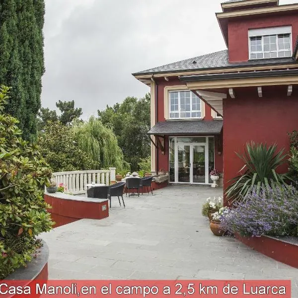 Casa Manoli Luarca，位于Almuña的酒店