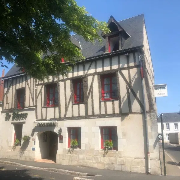 徽盾酒店，位于La Croix-en-Touraine的酒店