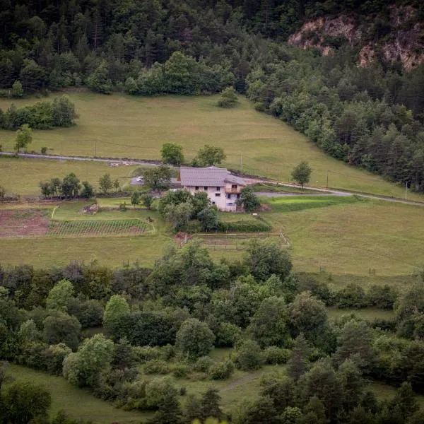 gîtes à la ferme dela le var，位于Saint-Martin-dʼEntraunes的酒店