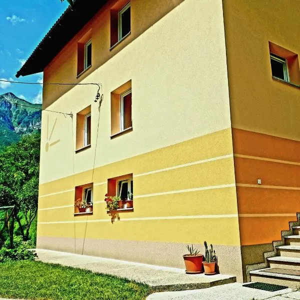 Apartment and Garden house among the mountains，位于博希尼的酒店