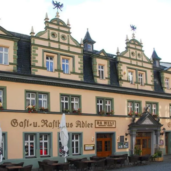 Hotel Adler，位于Uhlstädt的酒店
