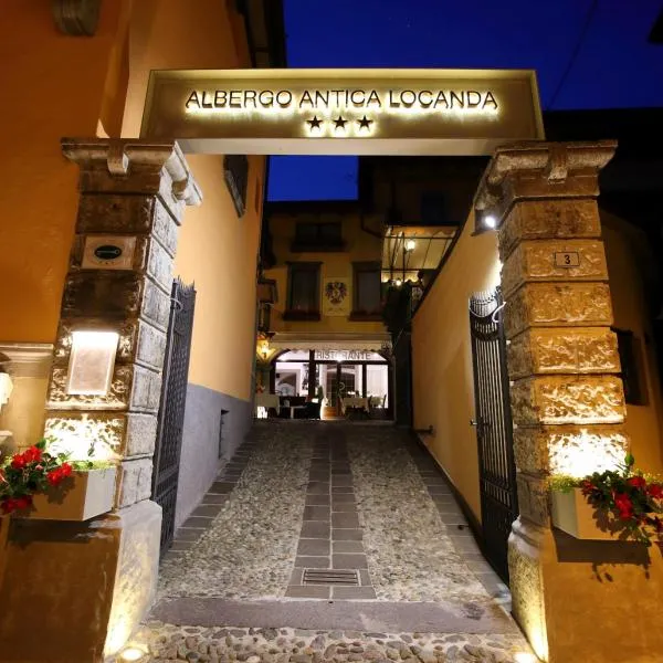 阿尔伯格安提卡洛坎达酒店，位于Gorno的酒店