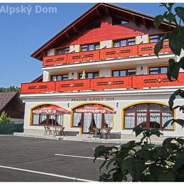 Alpský dom Vitanová，位于Liesek的酒店