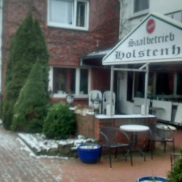 Holstenhof"garni"，位于巴特布拉姆施泰特的酒店