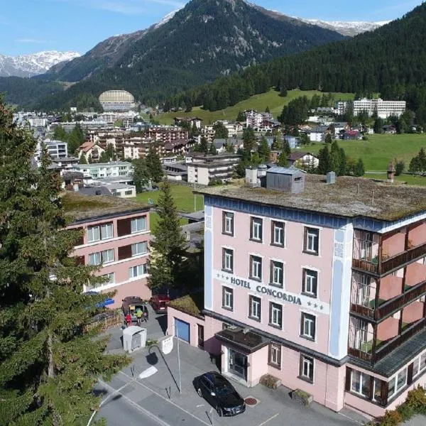 康坎迪亚酒店，位于Frauenkirch的酒店