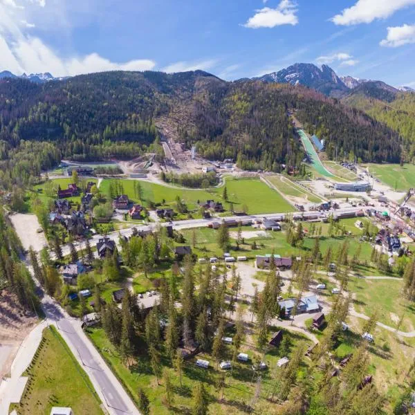 Camping Pod Krokwią，位于扎科帕内的酒店