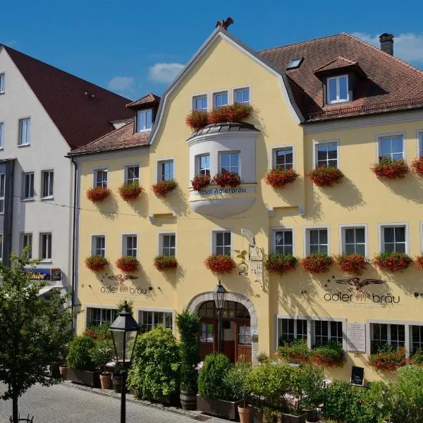 阿德博恩兰德加特酒店，位于Büchelberg的酒店