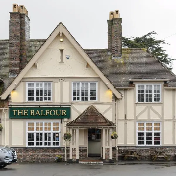 Balfour Arms，位于霍尼顿的酒店