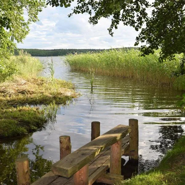 Ferienwohnung am Bossower See，位于Dobbin的酒店