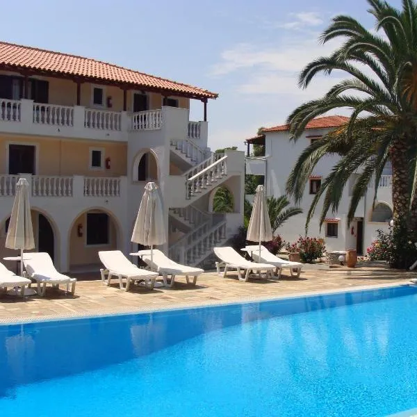 Villa Christina Skiathos，位于Vromolimnos的酒店