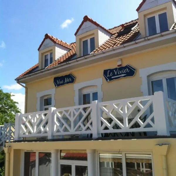 Hôtel Le Vivier WISSANT - Rivière，位于Leulinghen-Bernes的酒店