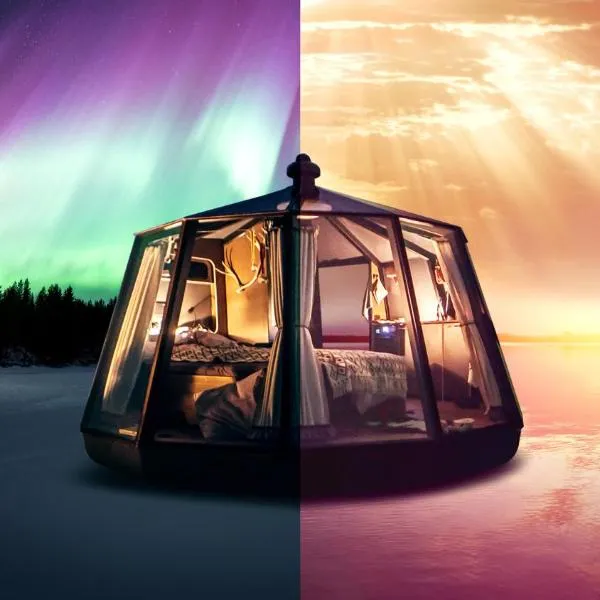 Arctic Lake Experience Oulujärvi Igloos，位于卡亚尼的酒店