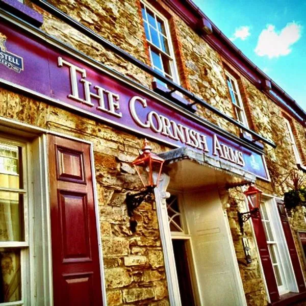 The Cornish Arms，位于Lewdown的酒店