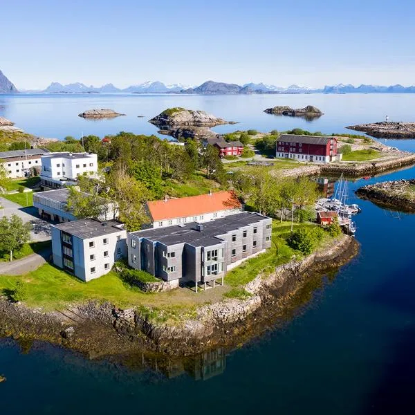 Lofoten sommerhotell og vandrerhjem，位于Grunnførfjord的酒店