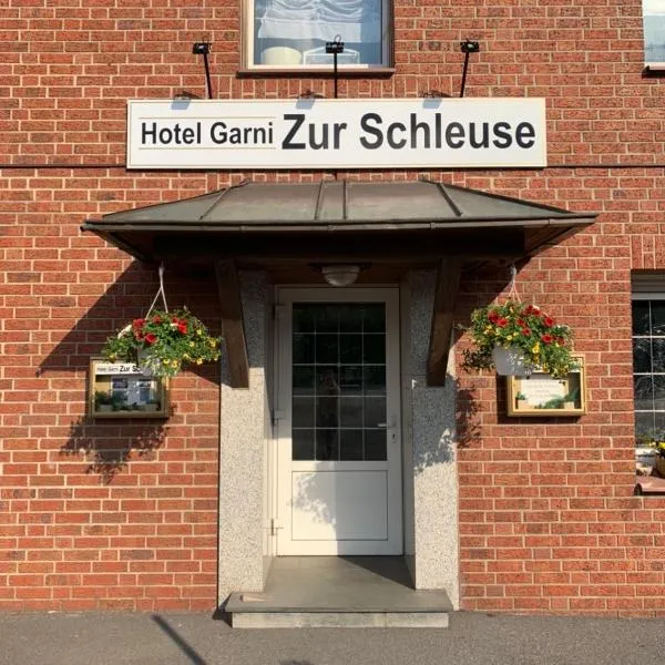 Hotel Zur Schleuse (Garni)，位于达特尔恩的酒店