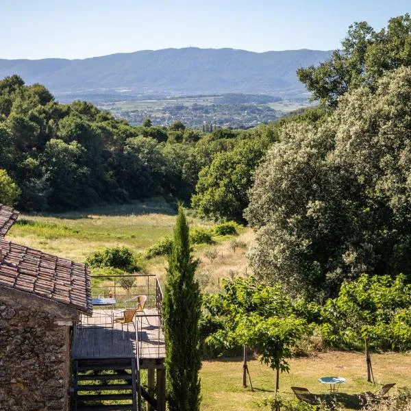 明日莱斯波普特斯旅馆，位于La Bastide-des-Jourdans的酒店