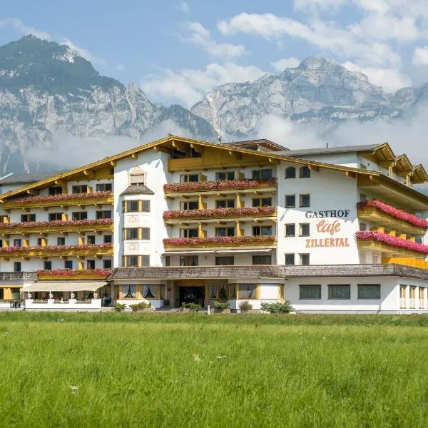 Hotel Cafe-Zillertal，位于齐勒谷地施特拉斯的酒店