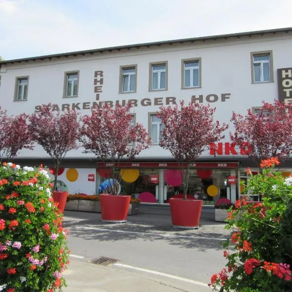 Rheinhotel Starkenburger Hof，位于莱茵河畔的宾根的酒店