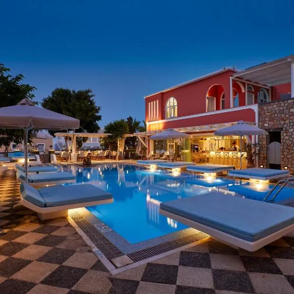 蓝色海洋酒店，位于卡马利的酒店