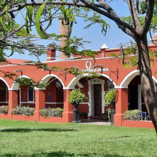 Hacienda Santa Clara, Morelos, Tenango, Jantetelco，位于Xalostoc的酒店