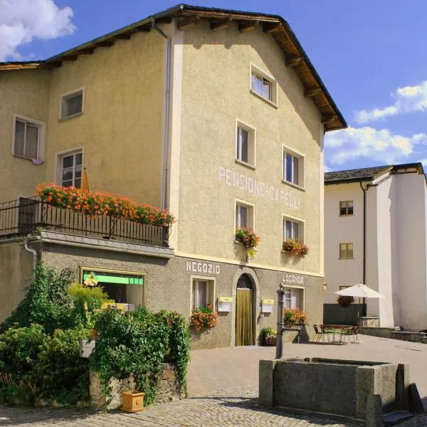 Pensione Capelli，位于Le Prese, Poschiavo的酒店