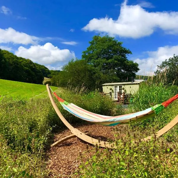 Mid Wales Luxury Huts，位于多尔盖罗的酒店