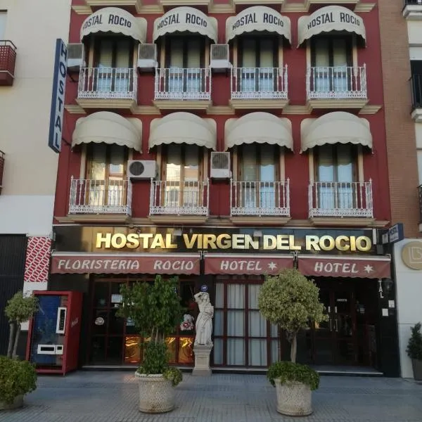 罗西奥维尔根黛尔旅馆，位于洛斯帕拉西奥西维利亚夫兰卡的酒店
