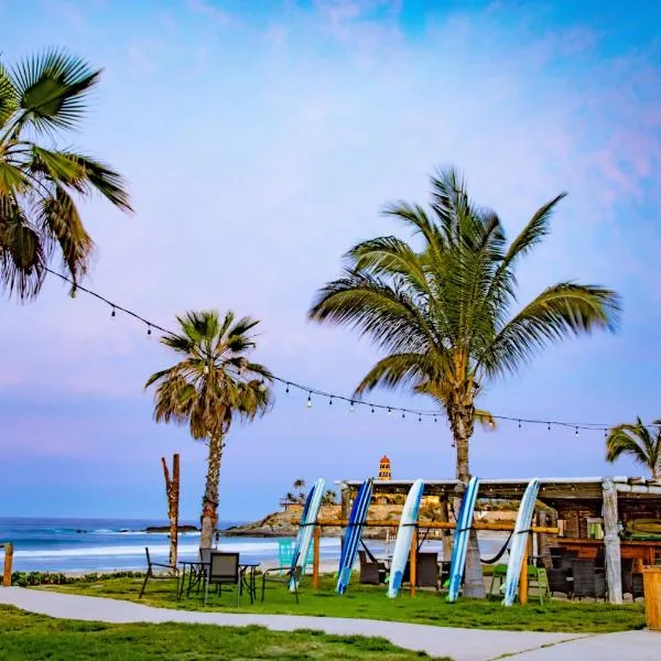 Cerritos Surf Town - Beach Front Property，位于El Pescadero的酒店