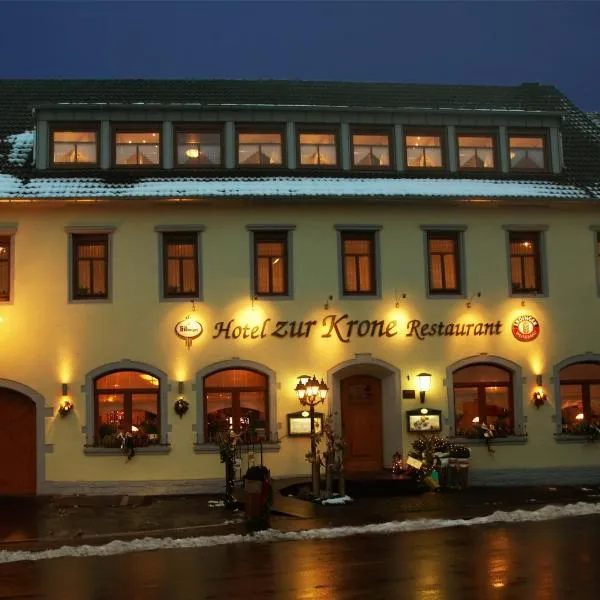 皇冠酒店，位于Birresborn的酒店