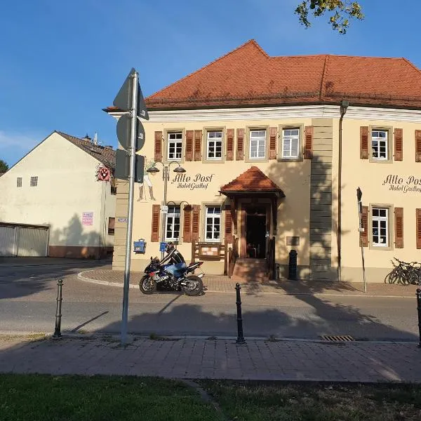 Gasthof Alte Post，位于Oberhausen-Rheinhausen的酒店