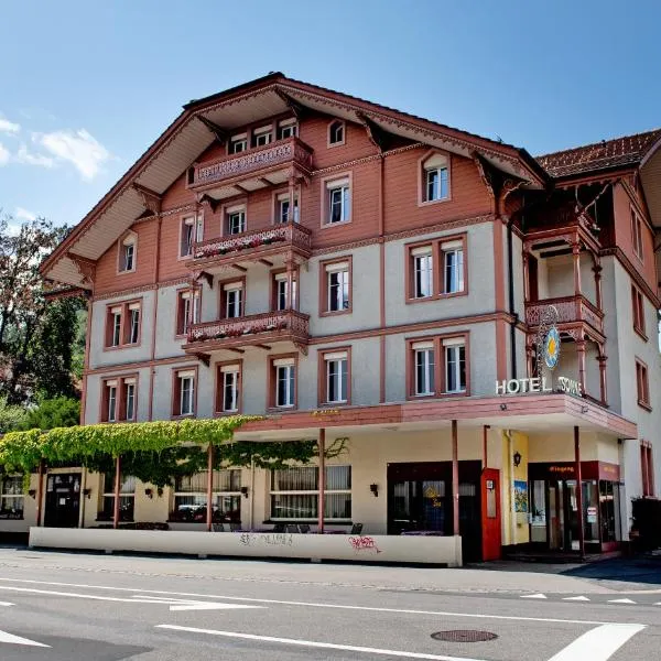 Hotel Sonne Interlaken-Matten，位于翁根的酒店