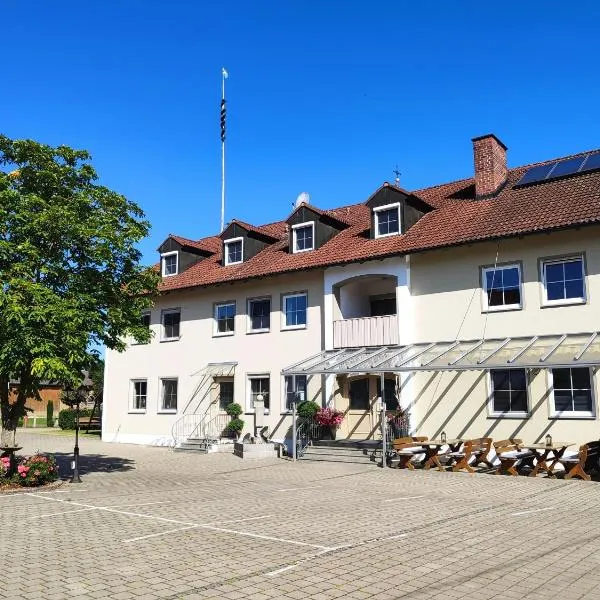 Landgasthof Braun，位于Münchsmünster的酒店