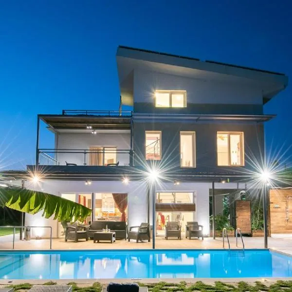 Enervillas VIP Villas with pool bbq，位于卡米尼亚的酒店