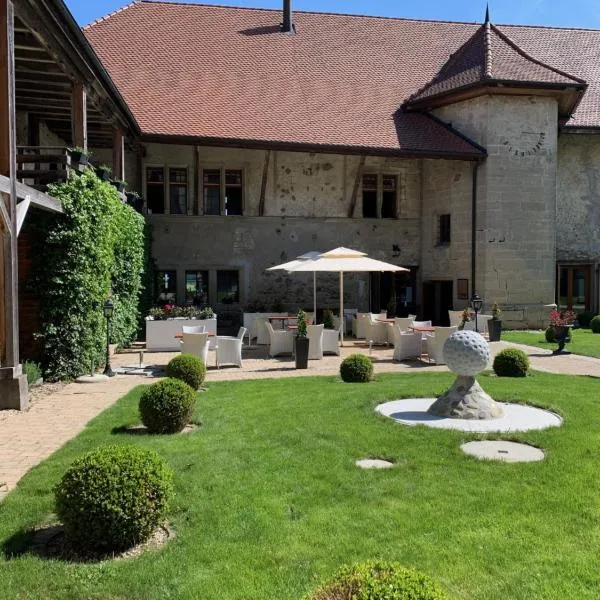 Le château de Vuissens，位于Lucens的酒店