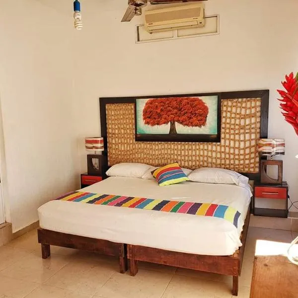 Casa de Huespedes Cielito Lindo，位于圣克鲁斯华特库的酒店