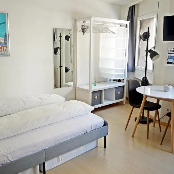 Charmantes, gemütliches Studio, im Zentrum - C2，位于圣莫里茨的酒店