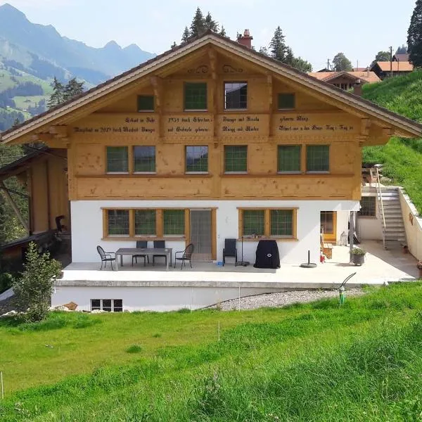 Ferien in der Bergwelt von Adelboden，位于坎德施泰格的酒店