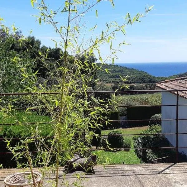 ESTUDIO vistas al mar TAMARIU y bosques de BEGUR，位于塔马留的酒店